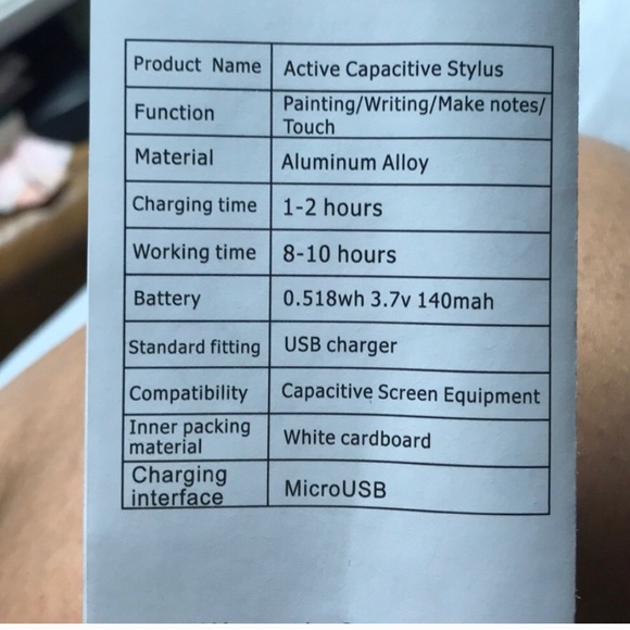 Electronic stylus pen for use with an IPad - Picture 7 of 8